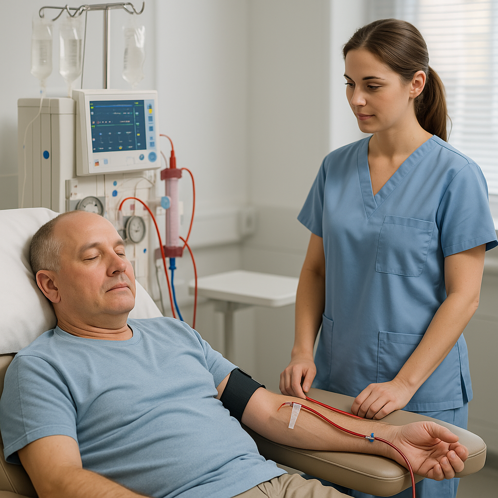 کاهش عوارض دیالیز